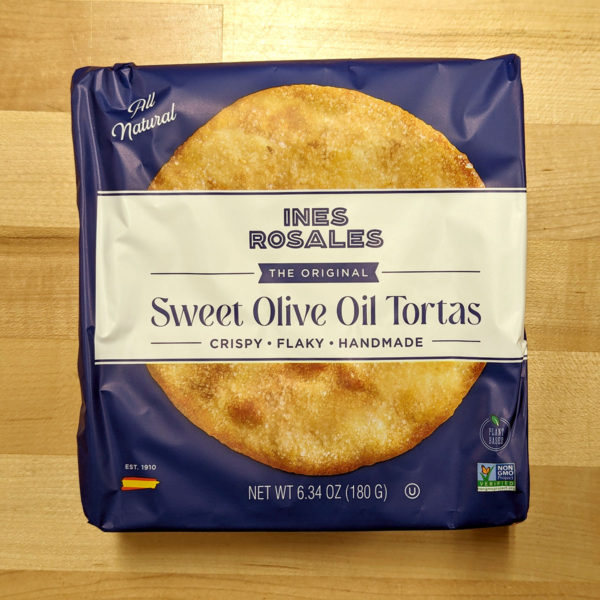 Package of Ines Rosales Original Sweet Olive Oil with Anise Tortas.