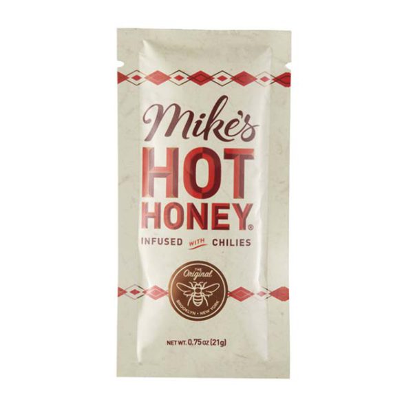 Packet of Mike's Hot Honey.