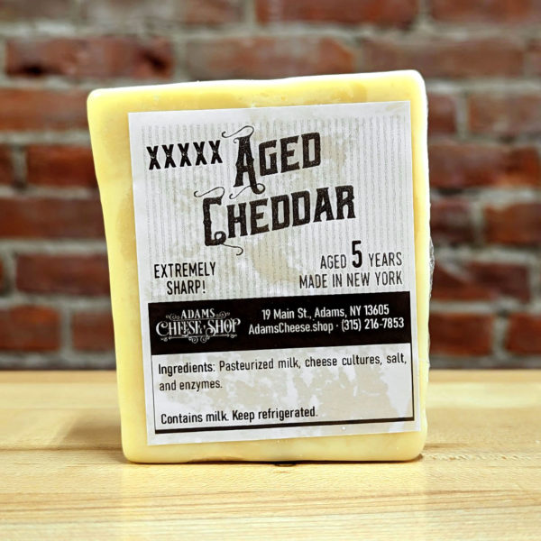 5X-Sharp Aged NY Cheddar Cheese