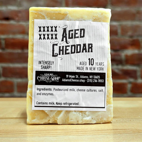 10X-Sharp Aged NY Cheddar Cheese