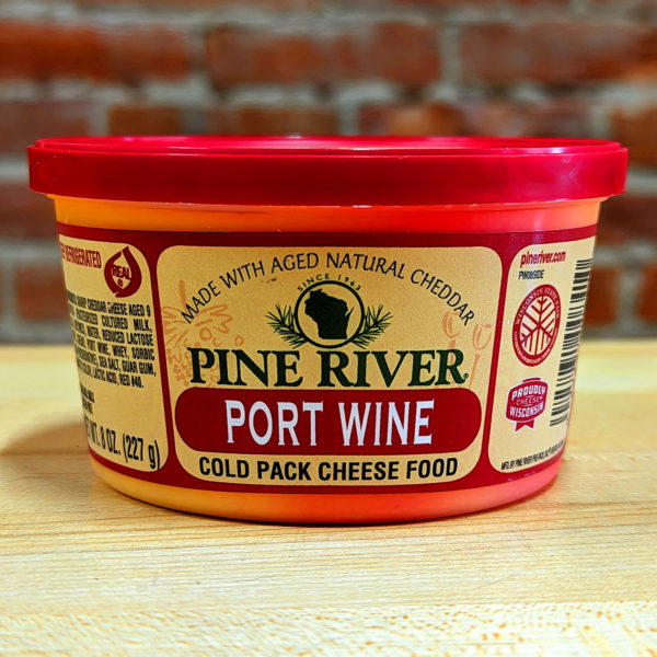 Port Wine Cheese Spread (8 oz.) - Pine River