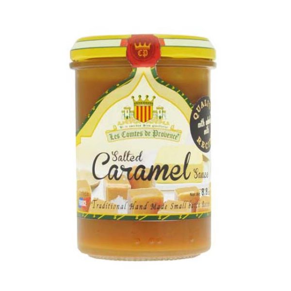 Salted Caramel Sauce (8.8 oz.) - Les Comtes de Provence