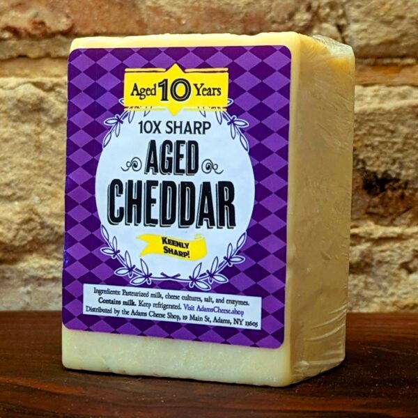 10X-Sharp Aged NY Cheddar Cheese