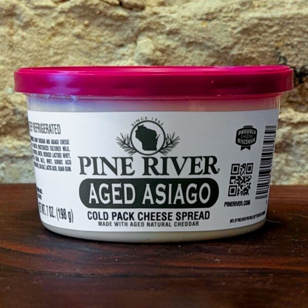 Aged Asiago Cheese Spread (7 oz.) - Pine River