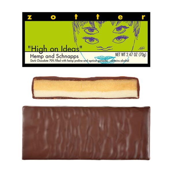Zotter High on Ideas chocolate bar
