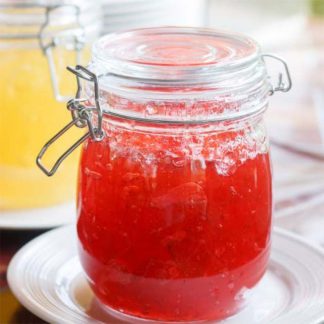Jar of jam.