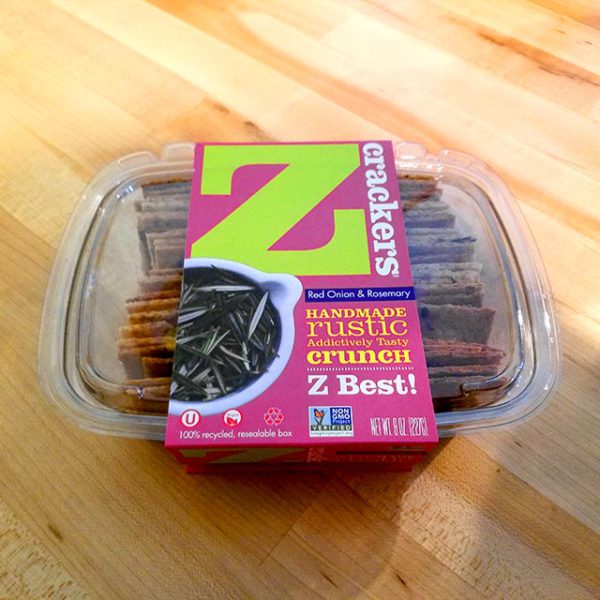 Z Crackers - Red Onion & Rosemary (8 oz.)