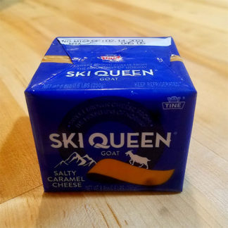 Ski Queen Goat Ekte Geitost Salty Caramel Cheese (8.8 oz.) - Tine