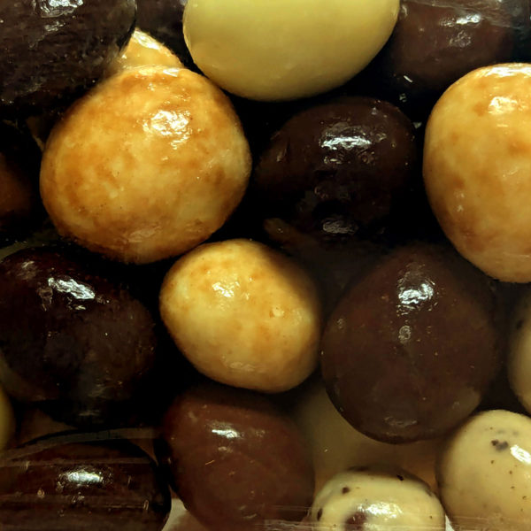 Closeup of NY Espresso Beans Assortment.