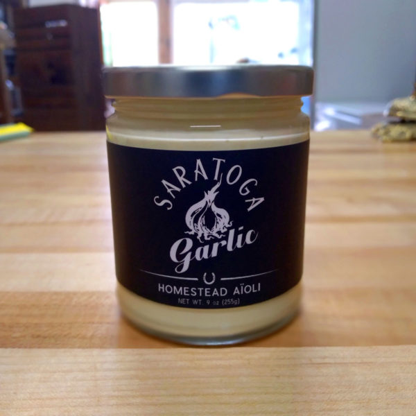 Homestead Garlic Aioli (9 oz.) - Saratoga Garlic