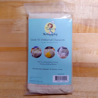 Grade 50 Unbleached Cheesecloth - The Sloppy Chef