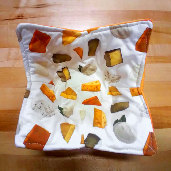 Cheesy Bowl Cozy - Handmade by R Craft Cabin