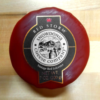 Red Storm Vintage Red Leicester Cheese (7 oz.) - Snowdonia Cheese Company
