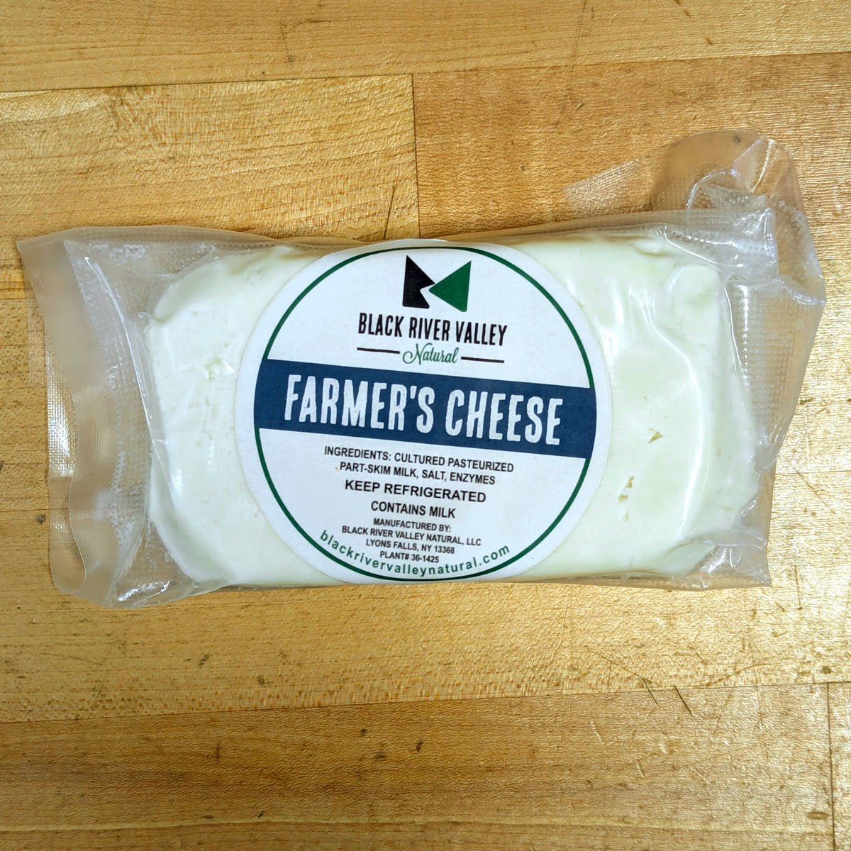 Farmer's Cheese - Black River Valley Natural
