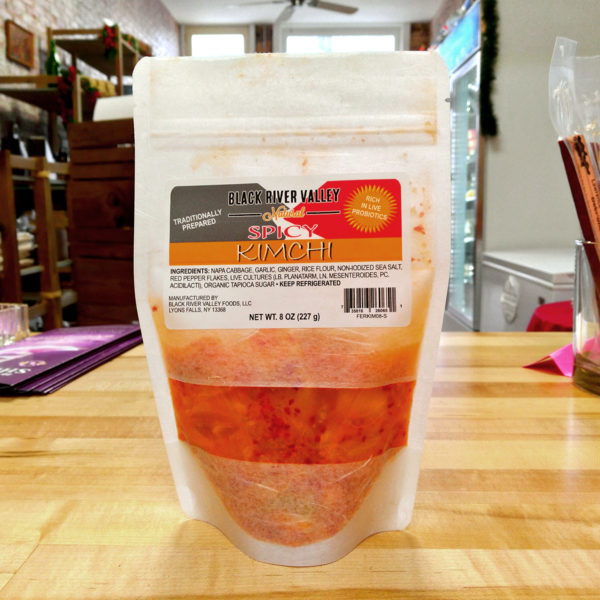 Package of Spicy Kimchi.