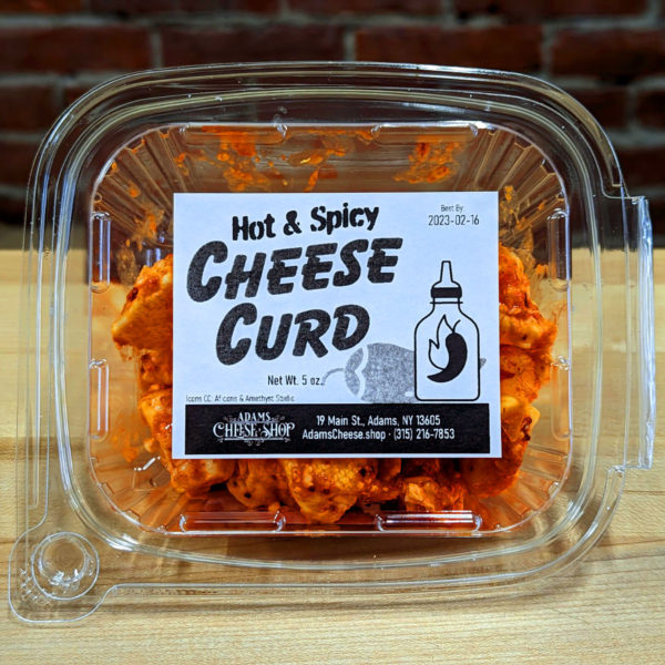 Hot & Spicy Flavored Cheese Curd (8 oz.)