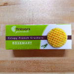 A box of rosemary Crispy French Crackers.