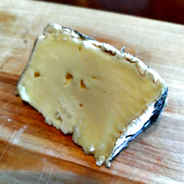 A wedge of Sappy Ewe cheese.