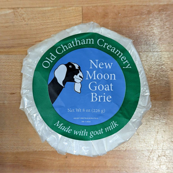 New Moon Goat Brie (8 oz.) - Old Chatham Creamery