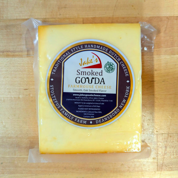 Smoked Raw Milk Gouda - Jake's Gouda Cheese