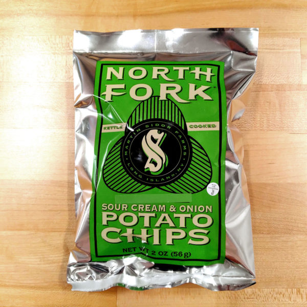 Sour Cream & Onion Potato Chips (2 oz.) - North Fork