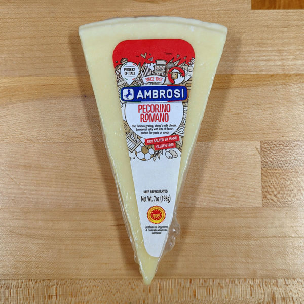 Pecorino Romano DOP (7 oz.) - Ambrosi