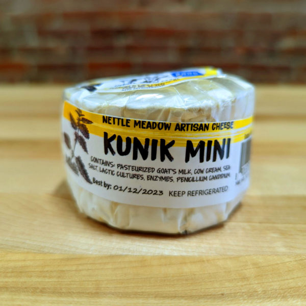 View of Kunik Mini side label.