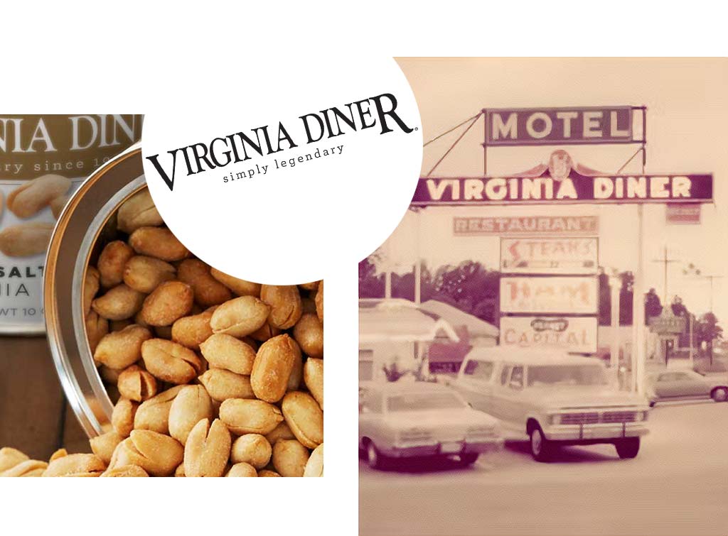 Collage of Virginia Diner imagery.