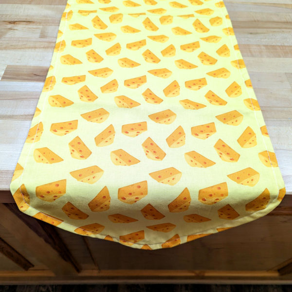 Cheesy Table Runner - Handmade by R Craft Cabin