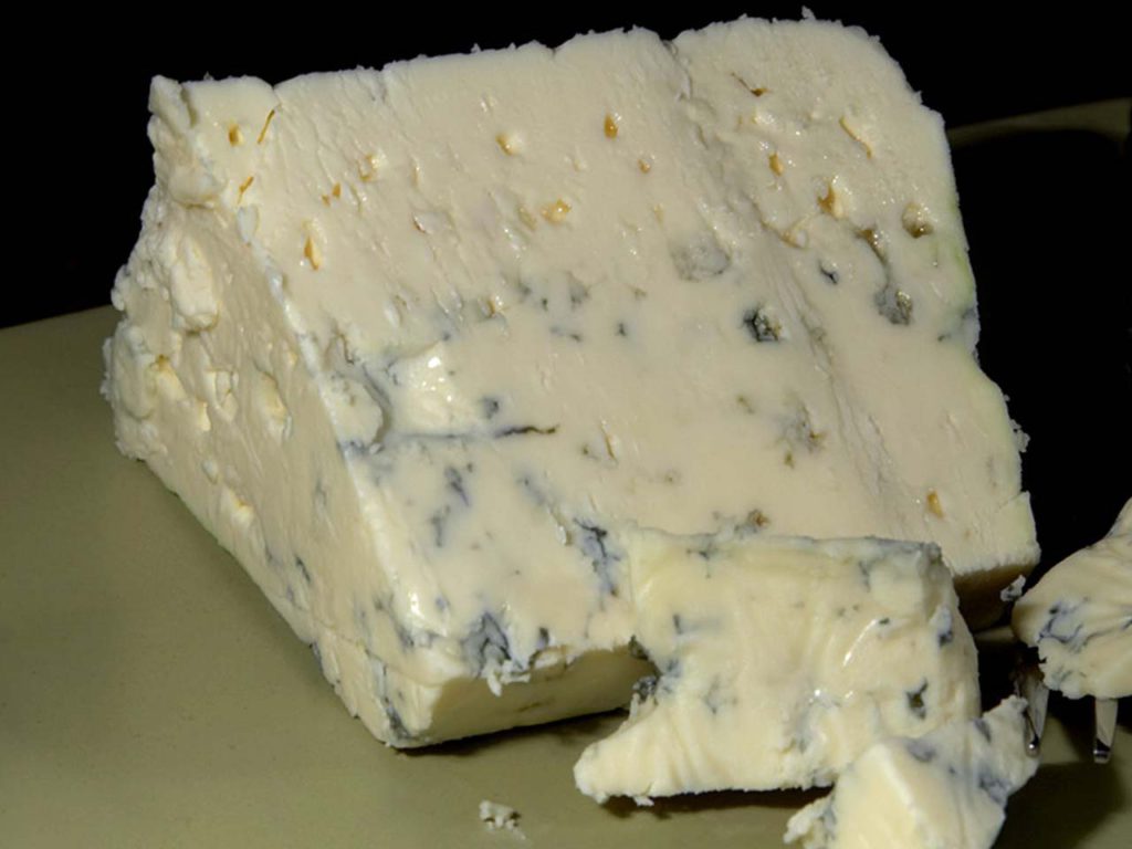 Danish blue cheese.
