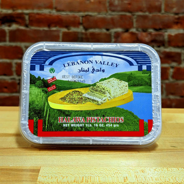 Halawa Pistachios [Halva with Pistachios] (1 lb.) - Lebanon Valley