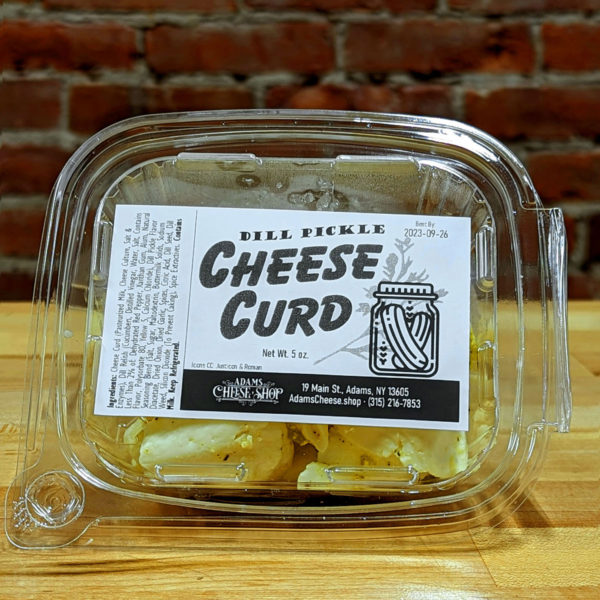 Dill Pickle Flavored Cheese Curd (5 oz.)