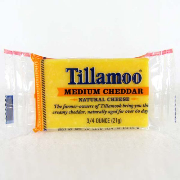 Medium Cheddar (0.75 oz) - Tillamook