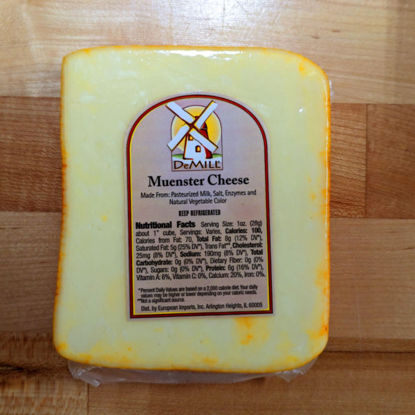 Muenster Cheese - DeMill