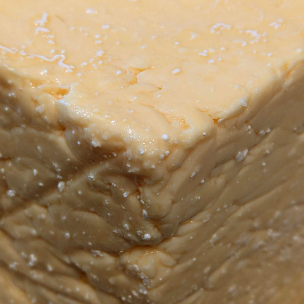 A closeup of Sweet Cheddar, alternate angle.