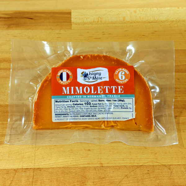 Mimolette, Cave-Aged 6 Months (7.0 oz.) - Isigny Sainte-Mère