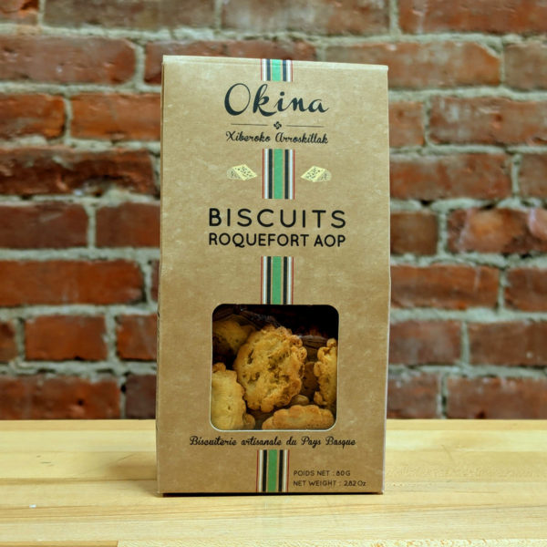 Biscuits Roquefort AOP (2.82 oz.) - Okina