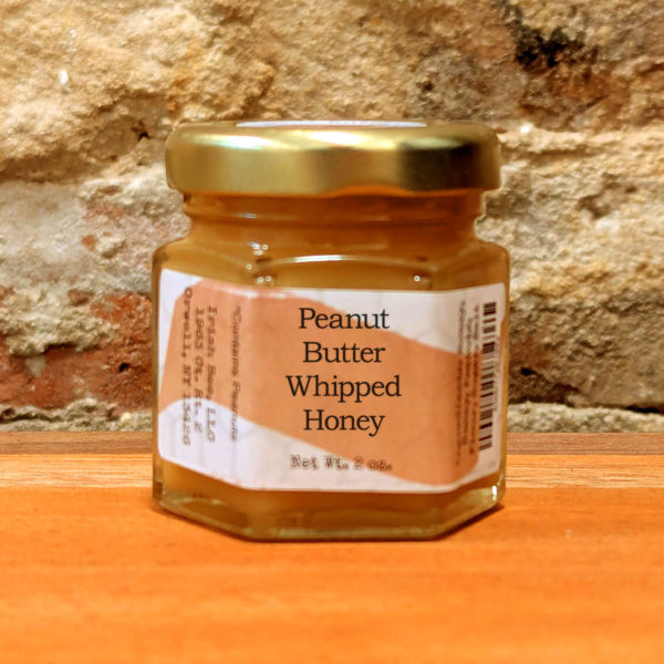 Peanut Butter Whipped Honey (2 oz.) - Irish Bee
