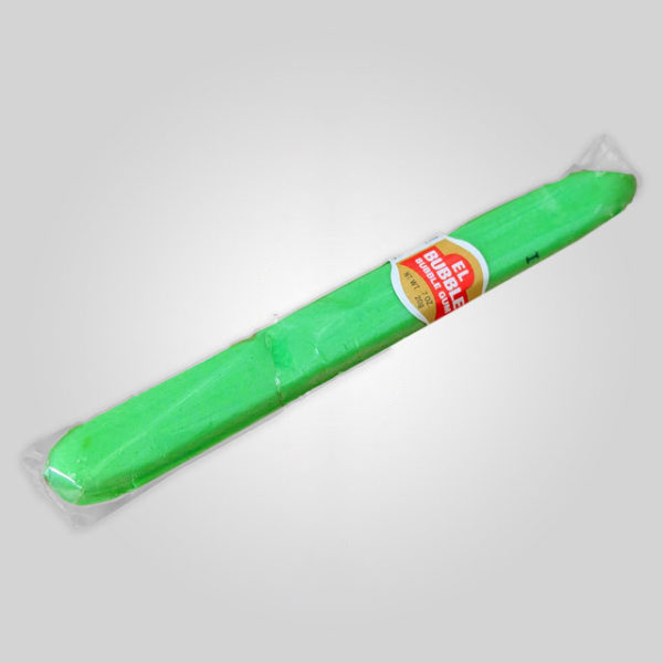 A single green El Bubble branded cigar, in-wrapper.