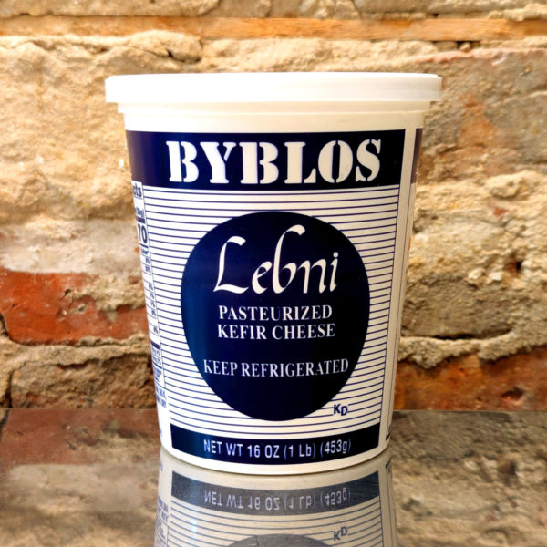 An unopened container of Byblos Lebni.