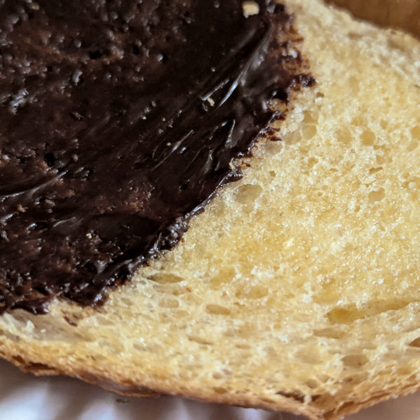 Marmite on buttered toast.