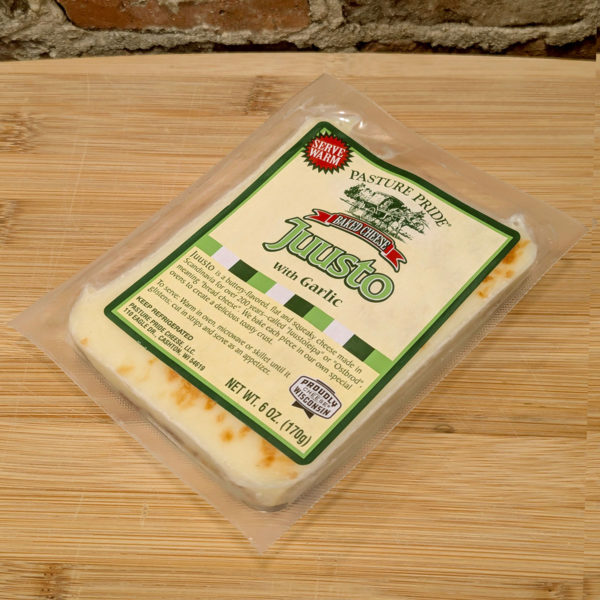 Juusto Baked Cheese with Garlic (6 oz.) - Pasture Pride