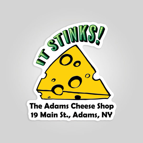 Magnet, The Adams Cheese Shop - "It Stinks!"