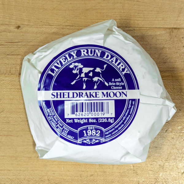 A wheel of Sheldrake Moon, wrapped.