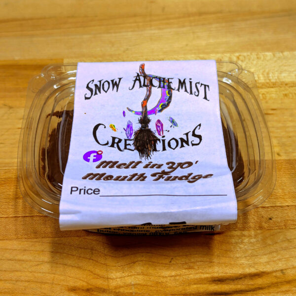 Melt in Yo' Mouth Chocolate Fudge (5 oz.) - Snow Alchemist Creations
