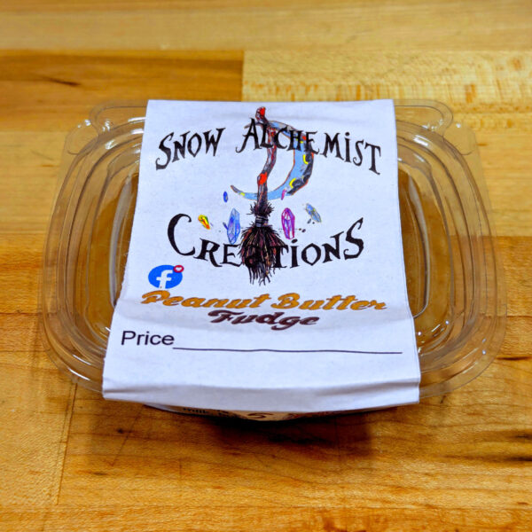 Peanut Butter Fudge (5 oz.) - Snow Alchemist Creations