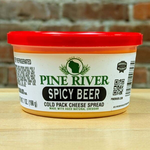 Spicy Beer Cheese Spread (8 oz.) - Pine River