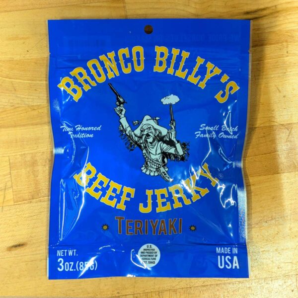 Bronco Billy's Teriyaki Beef Jerky (3 oz.)