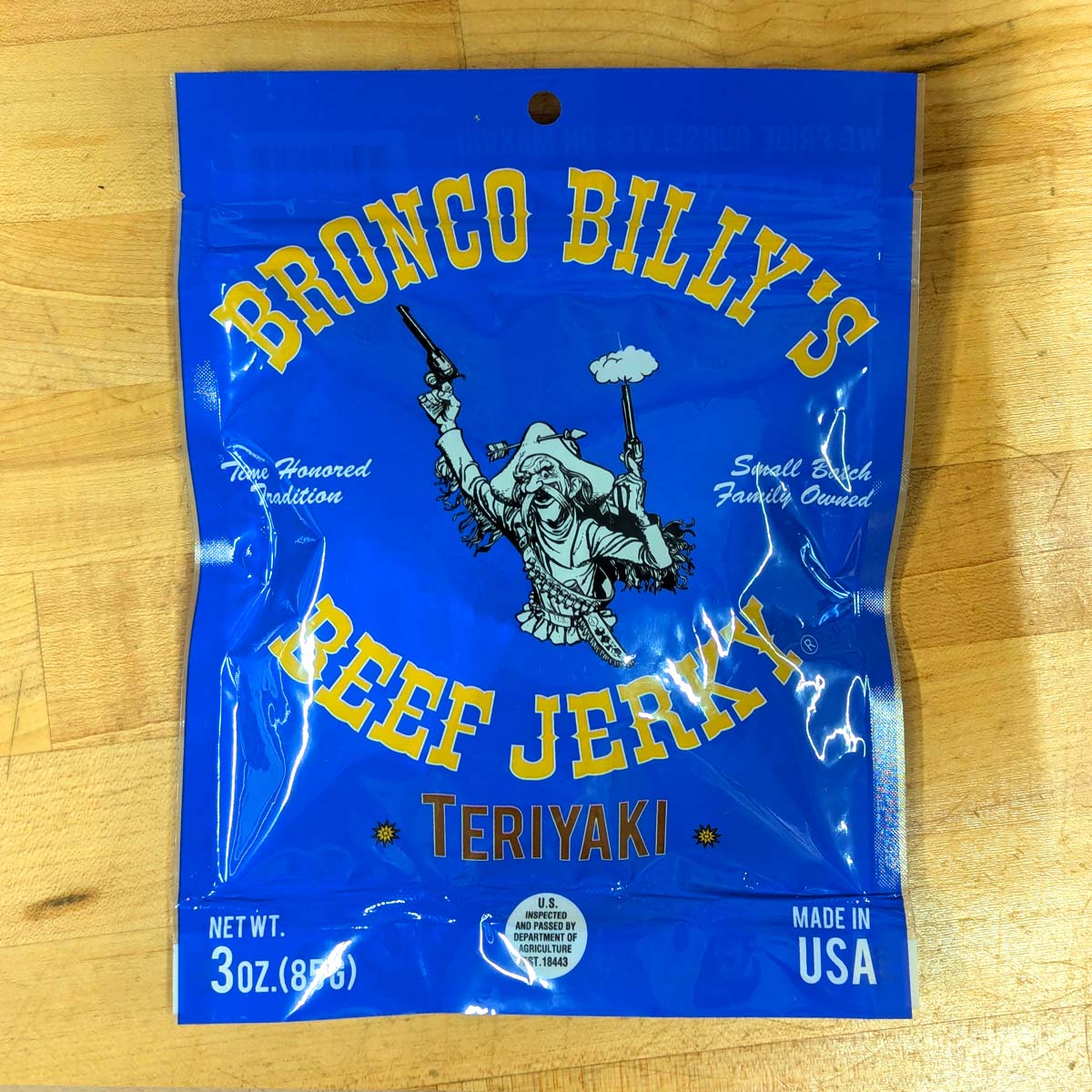Bronco Billy's Teriyaki Beef Jerky (3 oz.)