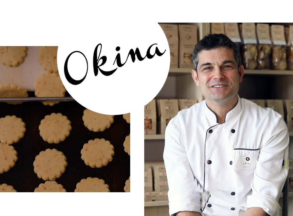 Collage of Okina imagery.